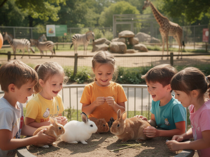 Pourquoi un anniversaire d&rsquo;enfant au zoo local est la fête pour enfants idéale pour les petits
