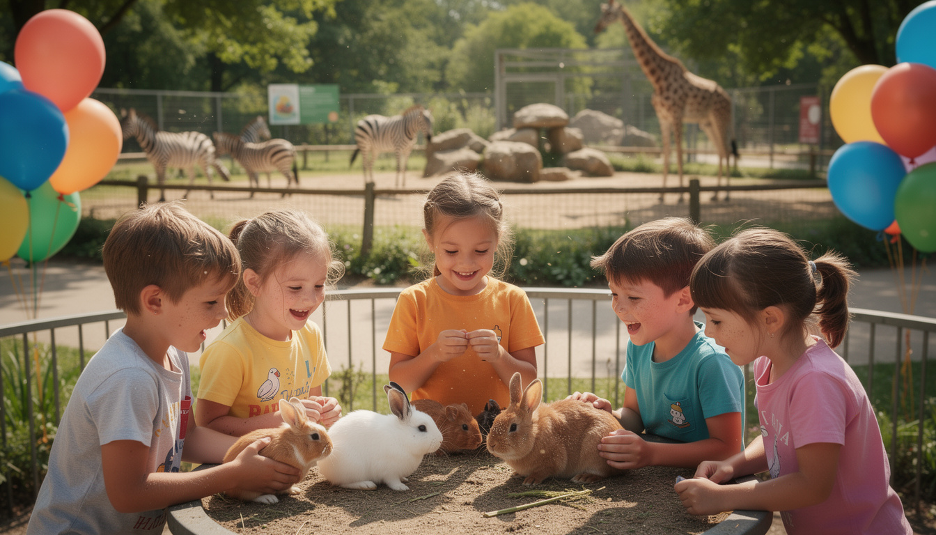 découvrez pourquoi organiser un anniversaire d'enfant au zoo local est la fête idéale pour les petits : une expérience ludique, éducative et pleine de découvertes au cœur des animaux.