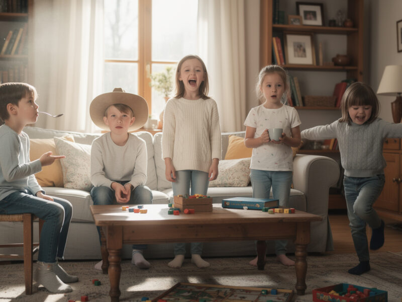 découvrez 5 idées de gages amusants pour divertir les enfants lors de vos rassemblements familiaux et garantir des moments de joie et de complicité.