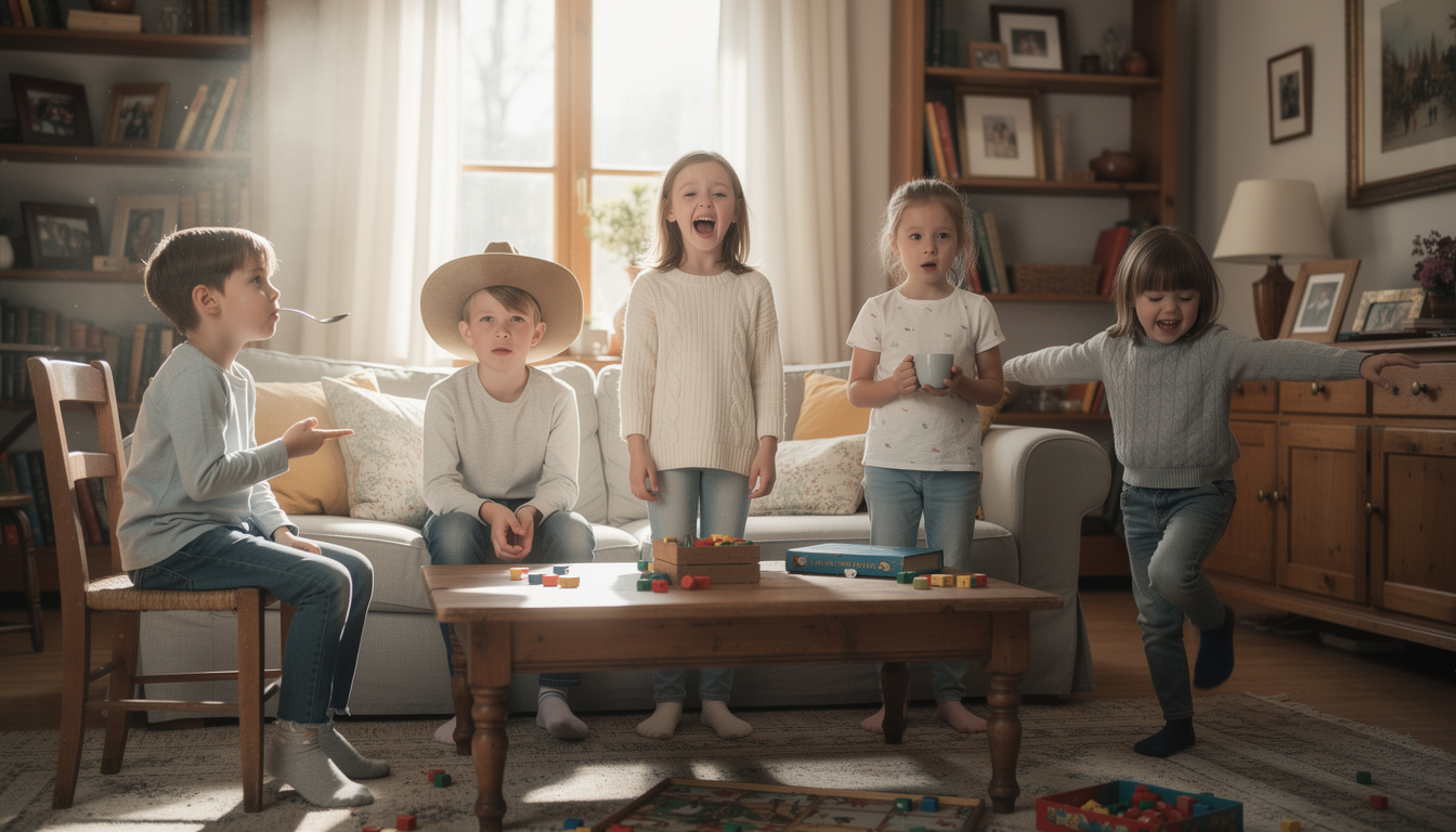 découvrez 5 idées de gages amusants pour divertir les enfants lors de vos rassemblements familiaux et garantir des moments de joie et de complicité.