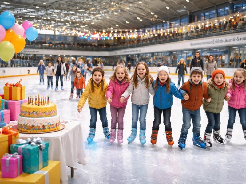 Comment organiser un anniversaire inoubliable à la patinoire Villefranche sur Saône
