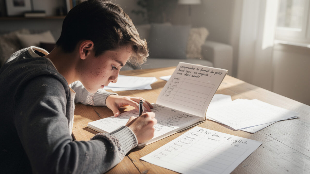 découvrez tout ce qu'il faut savoir sur le format du petit baccalauréat en anglais, ses exigences et comment bien se préparer pour réussir cet examen important.