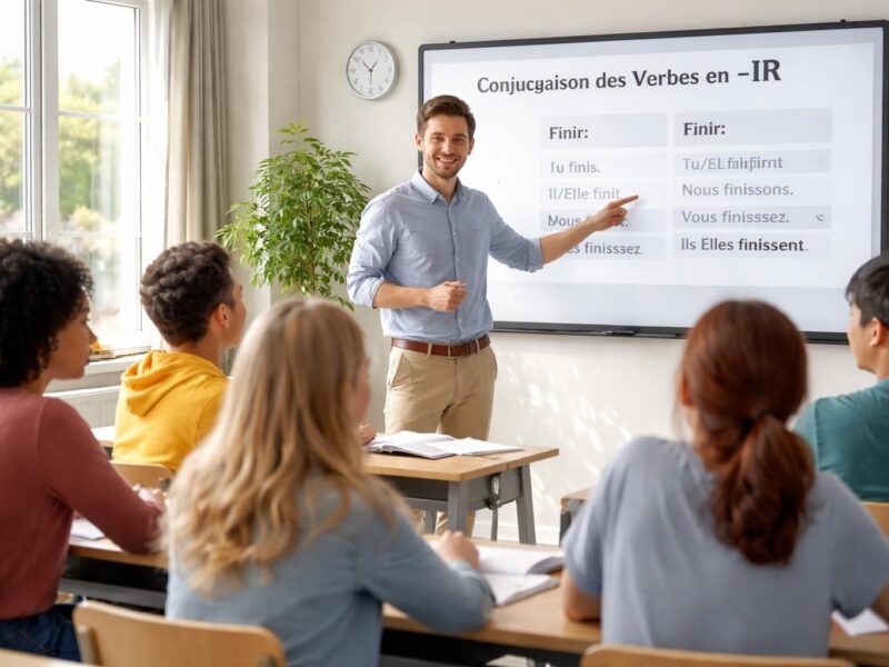 Conjugaison des verbes en ir : un incontournable pour tous les étudiants