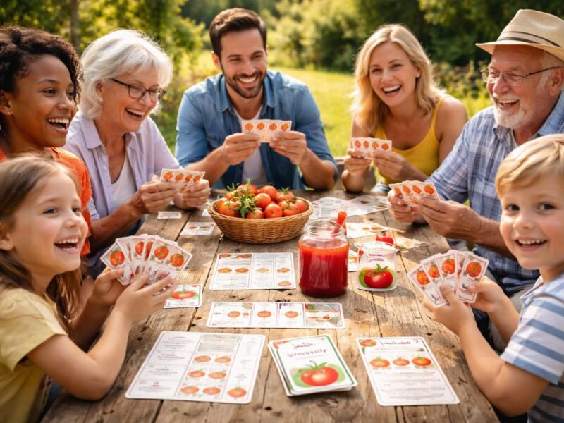 Découvrez les règles et variantes du jeu de la tomate ketchup pour tous les âges