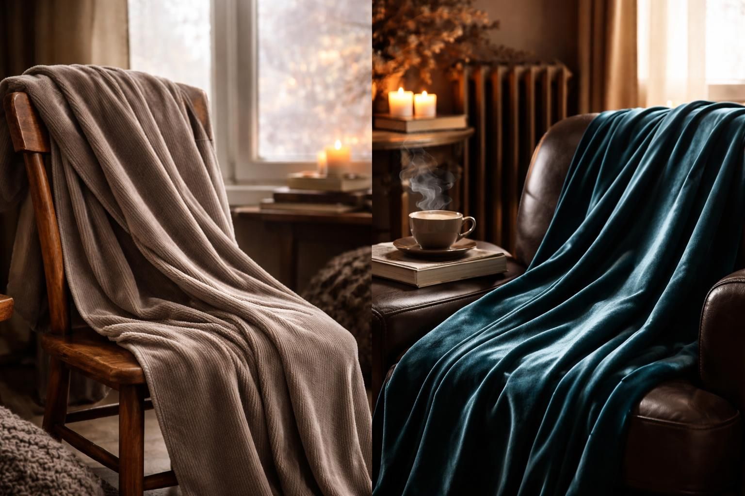 découvrez comment choisir entre le velour et le velours pour rester élégant et bien au chaud pendant les saisons froides.