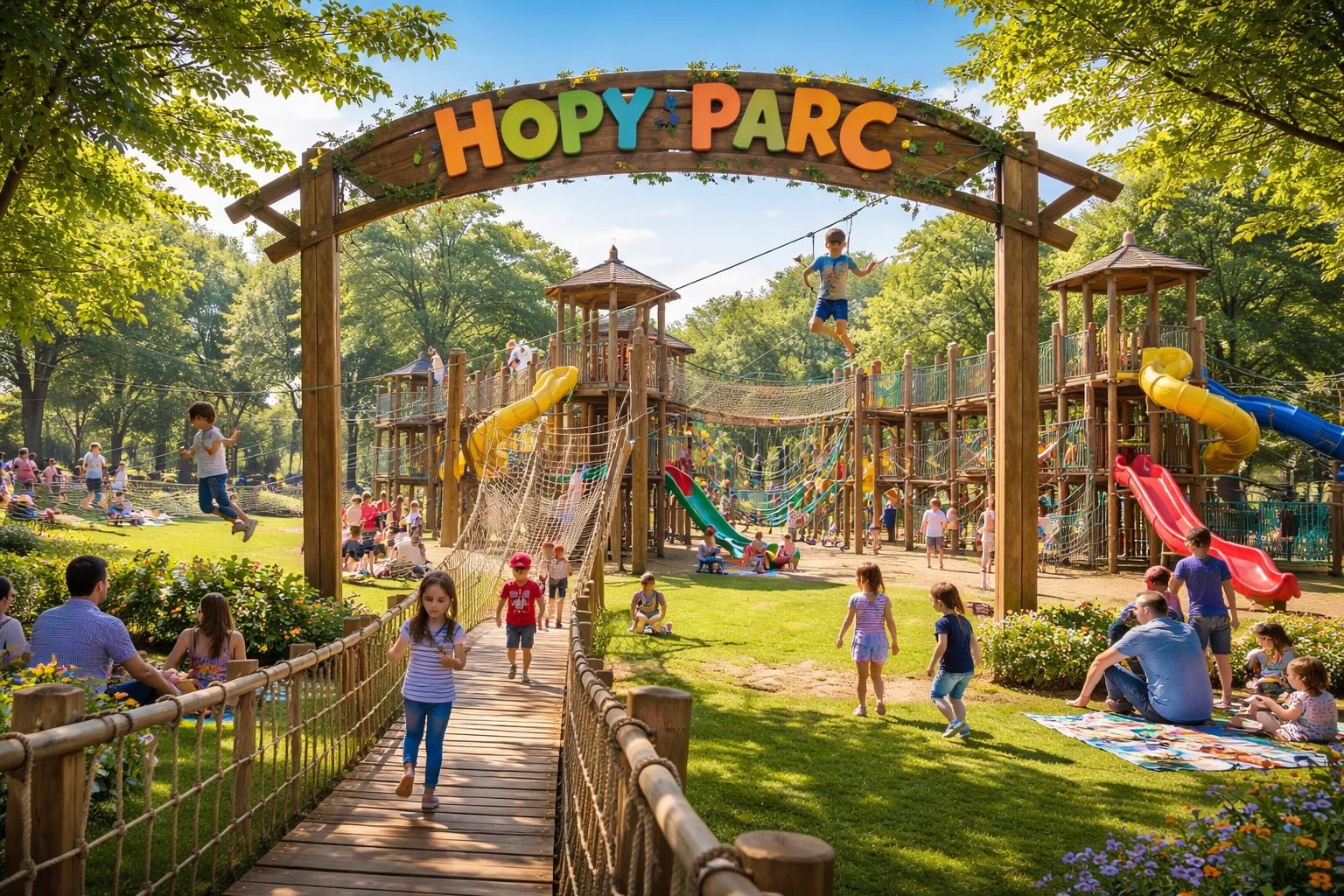 découvrez hopy parc, le lieu parfait pour vivre des aventures palpitantes en famille. activités ludiques et sécurisées pour petits et grands, moments de joie garantis avec les enfants.