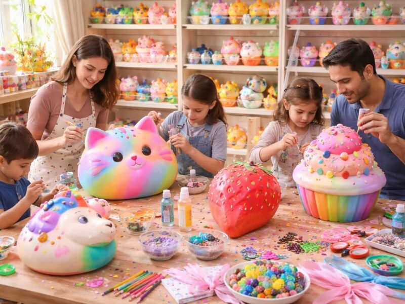 découvrez des idées créatives et amusantes pour intégrer les squishies géants dans vos activités manuelles, parfaites pour stimuler l'imagination et la dextérité des enfants.