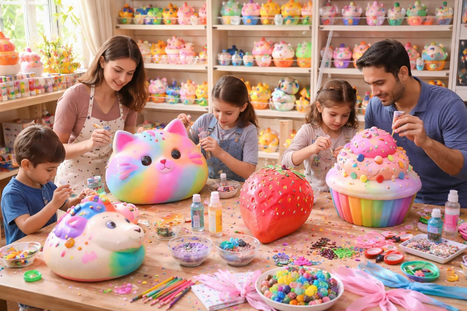 découvrez des idées créatives et amusantes pour intégrer les squishies géants dans vos activités manuelles, parfaites pour stimuler l'imagination et la dextérité des enfants.