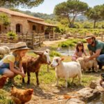 Les animaux de la ferme pédagogique à Gruissan : une rencontre inoubliable