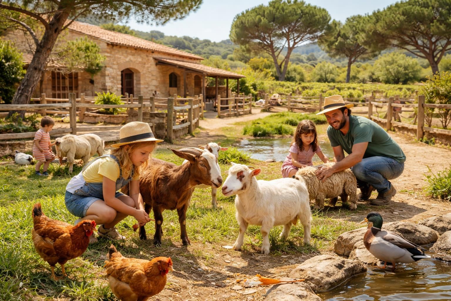 découvrez les animaux de la ferme pédagogique à gruissan et vivez une rencontre inoubliable avec la nature et ses habitants dans un cadre authentique et convivial.