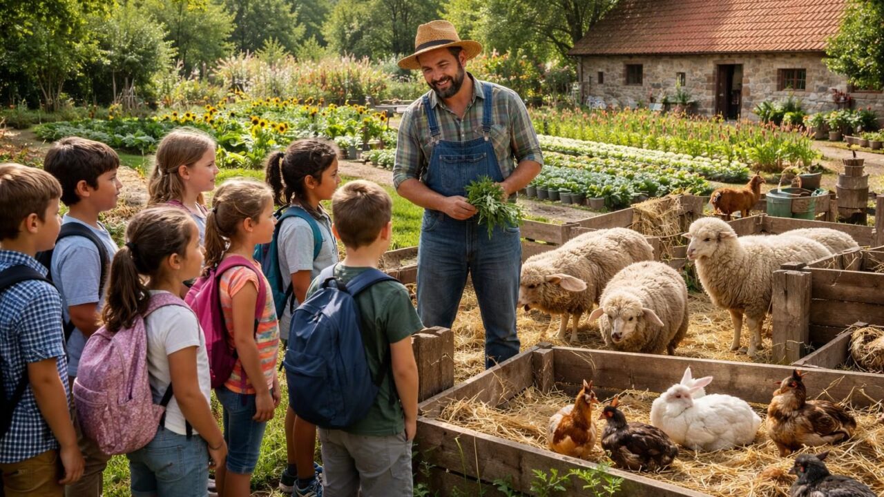 découvrez les bienfaits éducatifs d'une sortie à la ferme pédagogique à yvetot, une expérience enrichissante pour les enfants alliant apprentissage, nature et sensibilisation à l'environnement.