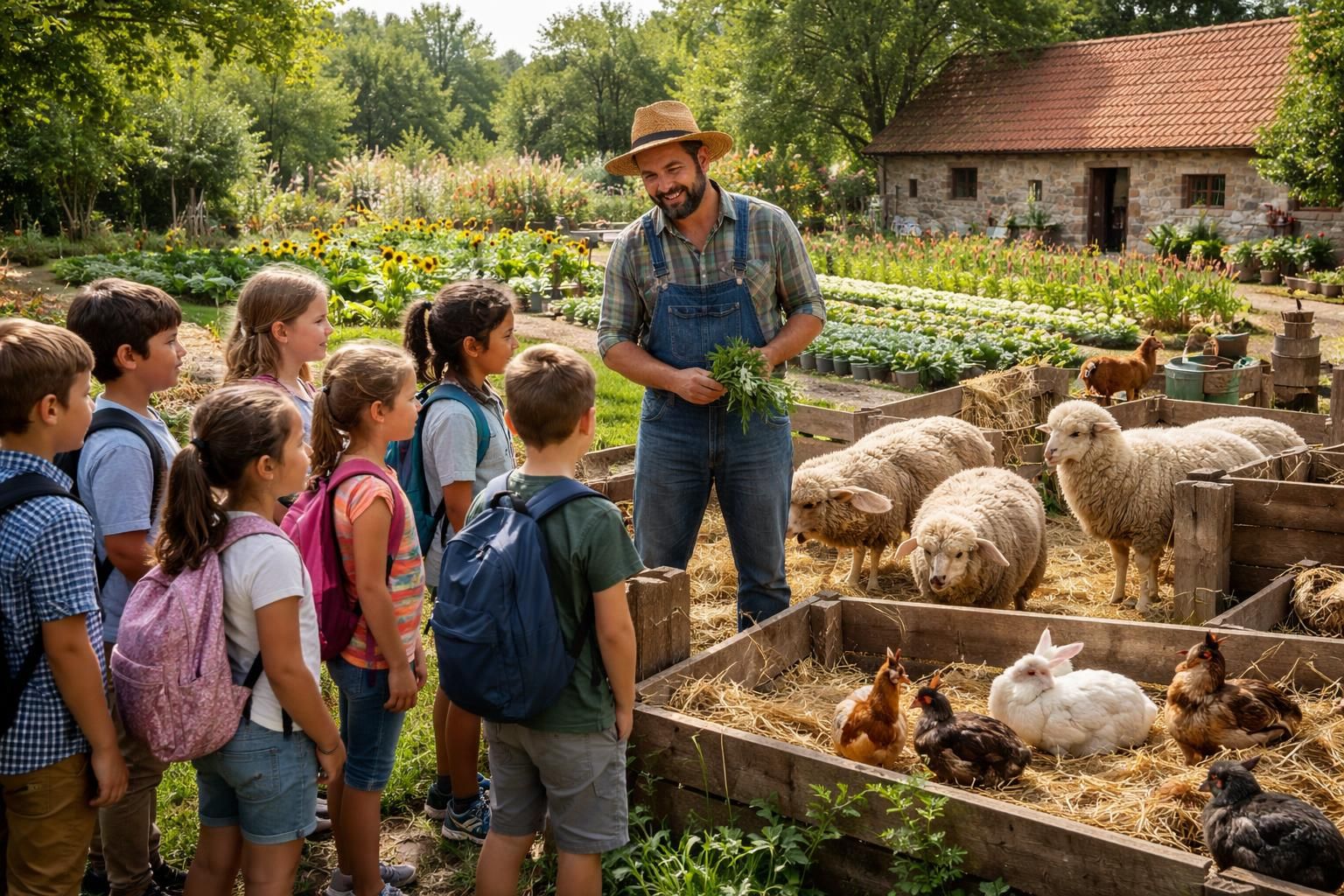 découvrez les bienfaits éducatifs d'une sortie à la ferme pédagogique à yvetot, une expérience enrichissante pour les enfants alliant apprentissage, nature et sensibilisation à l'environnement.