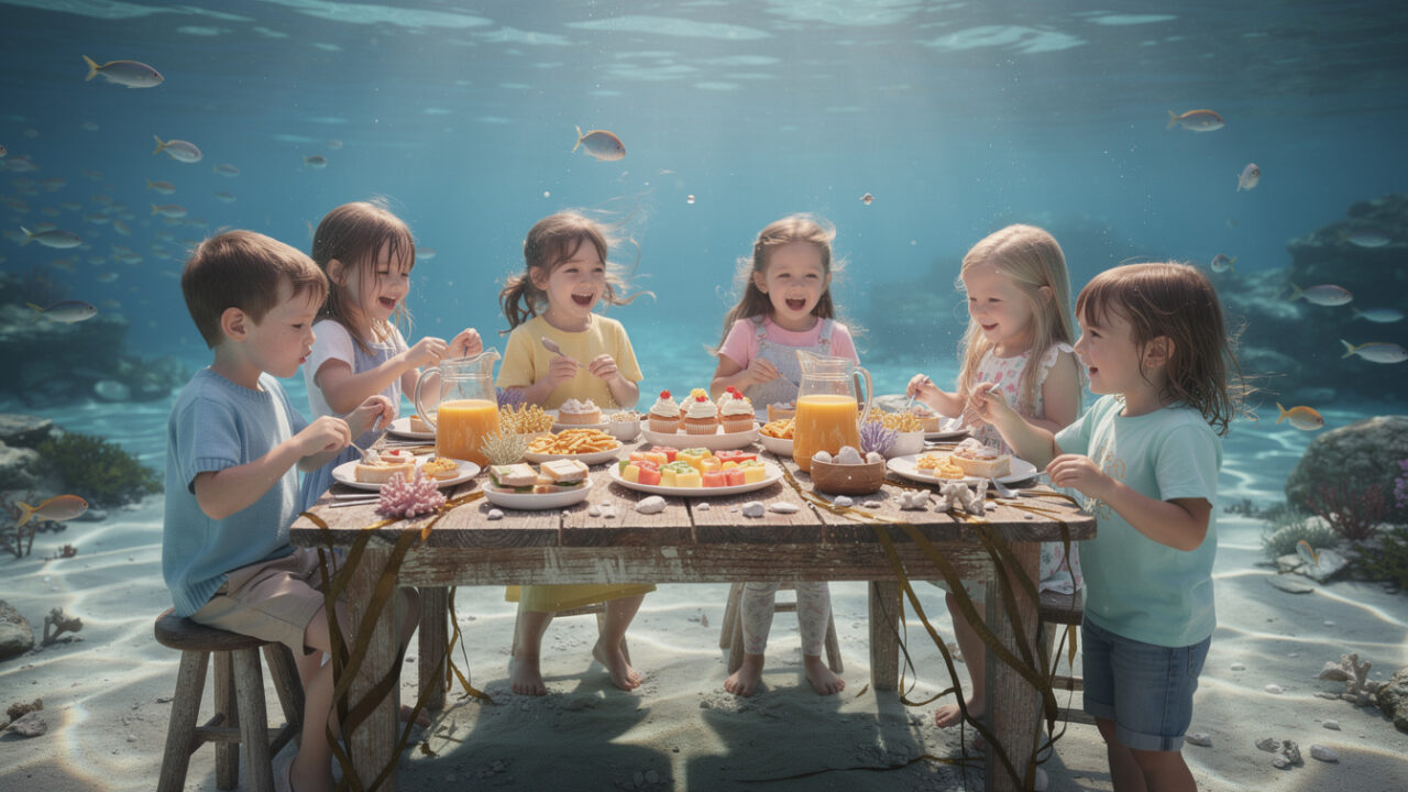 découvrez les meilleures recettes pour une fête d'enfants sur le thème de l’océan magique, des idées gourmandes et ludiques pour émerveiller vos petits invités.
