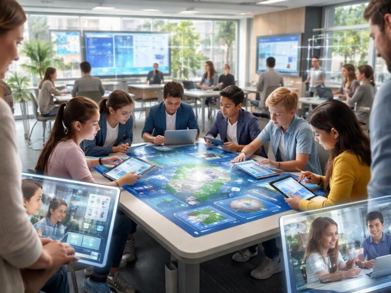 L’impact de l’ENT 78 sur l’apprentissage collaboratif des élèves et le suivi des parents