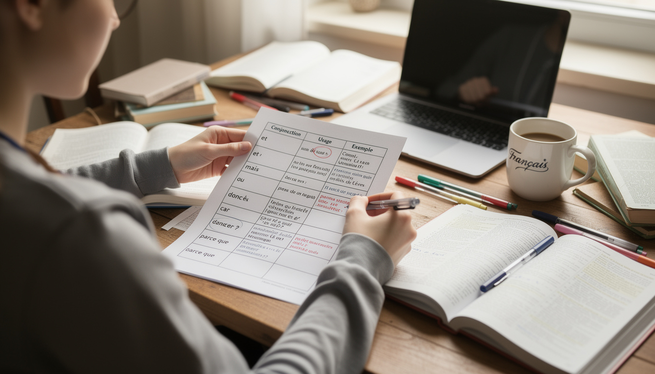 découvrez notre tableau pratique pour maîtriser facilement les conjonctions de subordination en français et améliorer votre expression écrite.
