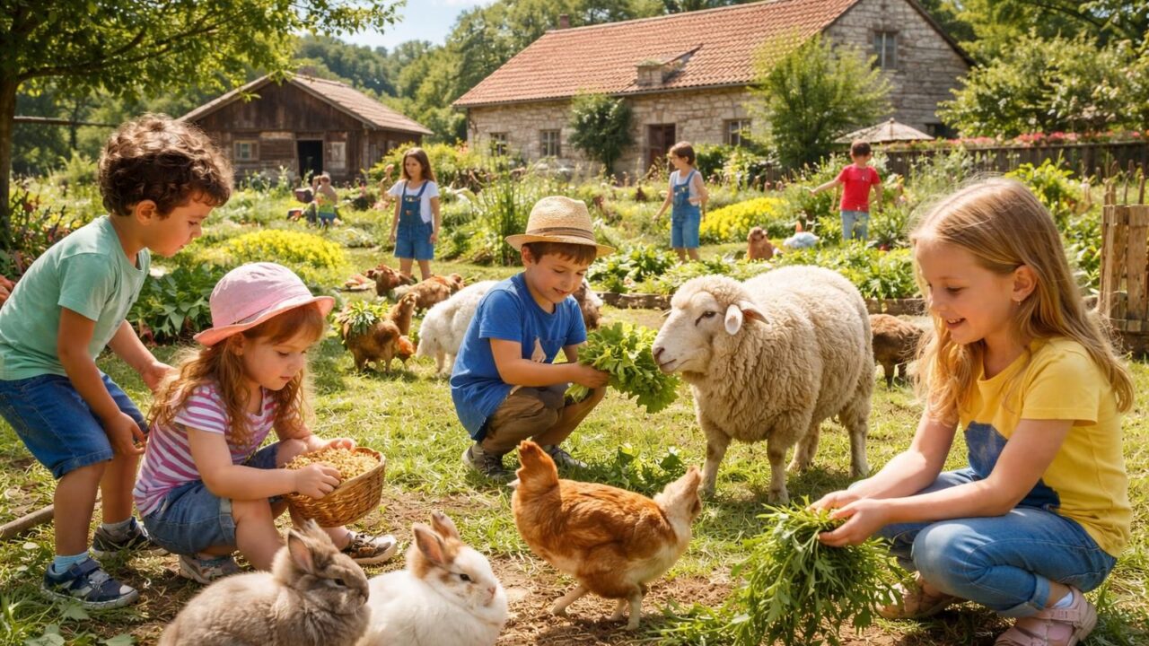 vivez une journée inoubliable à la ferme pédagogique d'évreux avec vos enfants : activités ludiques, découverte des animaux et moments de bonheur en famille garantis.