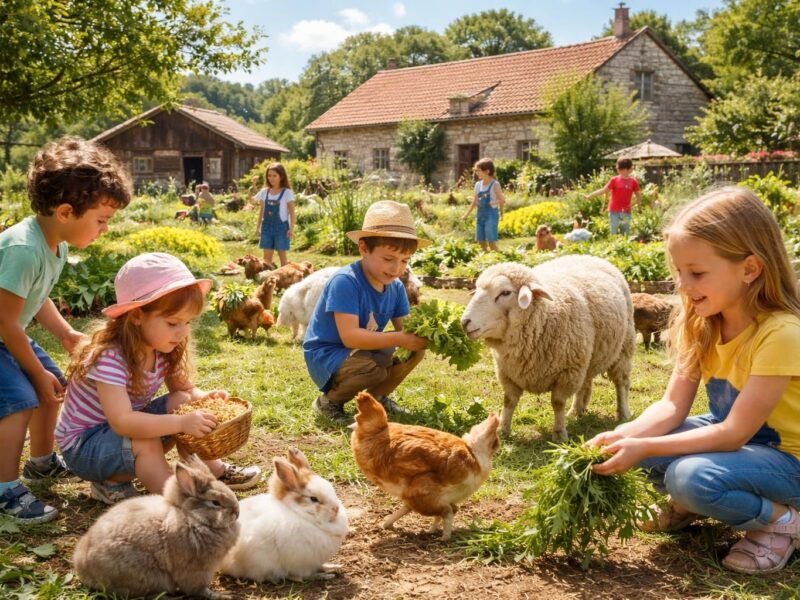 Une journée inoubliable à la ferme pédagogique à Évreux avec vos enfants
