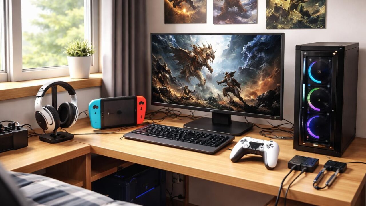 découvrez comment afficher et jouer à la nintendo switch ou à la ps sur pc. des solutions simples et adaptées pour les adolescents, avec des astuces pratiques pour profiter pleinement de vos consoles.