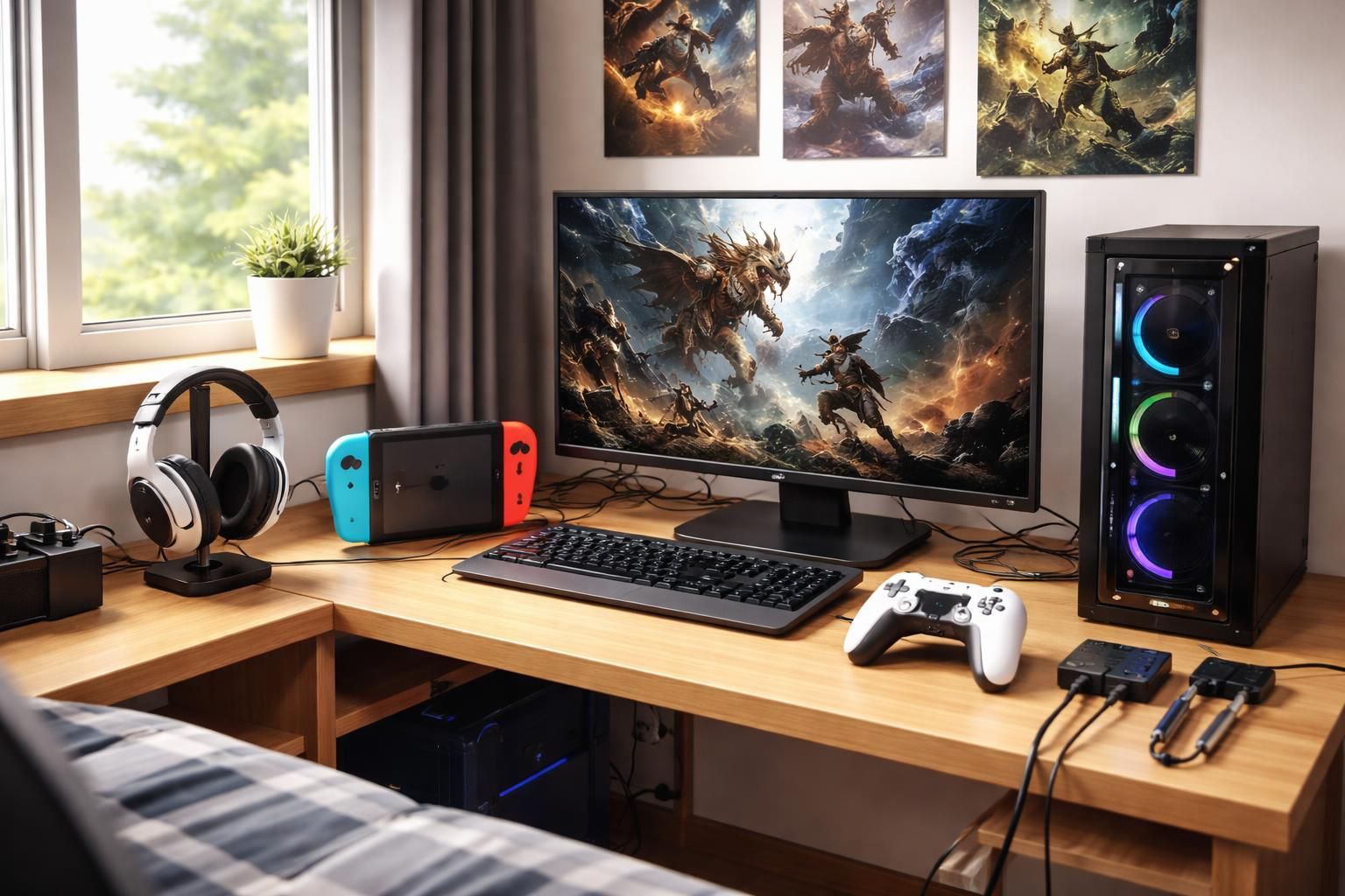 découvrez comment afficher et jouer à la nintendo switch ou à la ps sur pc. des solutions simples et adaptées pour les adolescents, avec des astuces pratiques pour profiter pleinement de vos consoles.
