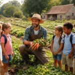 Comment une ferme pédagogique à Tours sensibilise les enfants à l&rsquo;agriculture