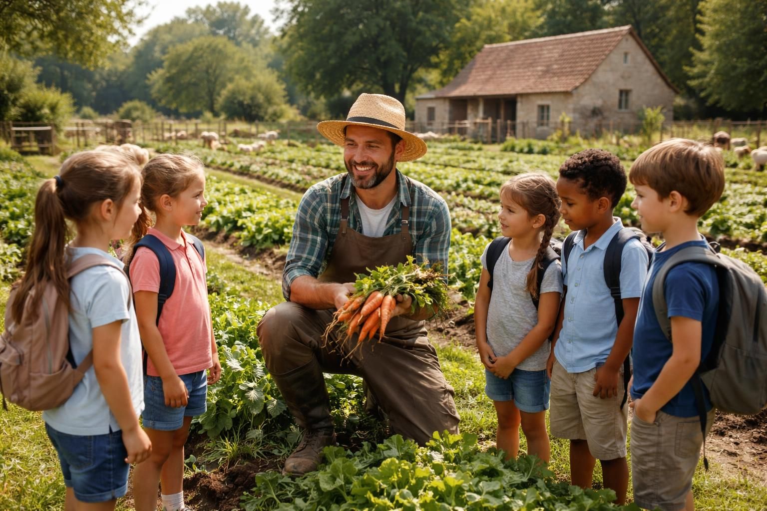 découvrez comment une ferme pédagogique à tours initie les enfants à l'agriculture à travers des activités ludiques et éducatives, favorisant la sensibilisation à la nature et au développement durable.