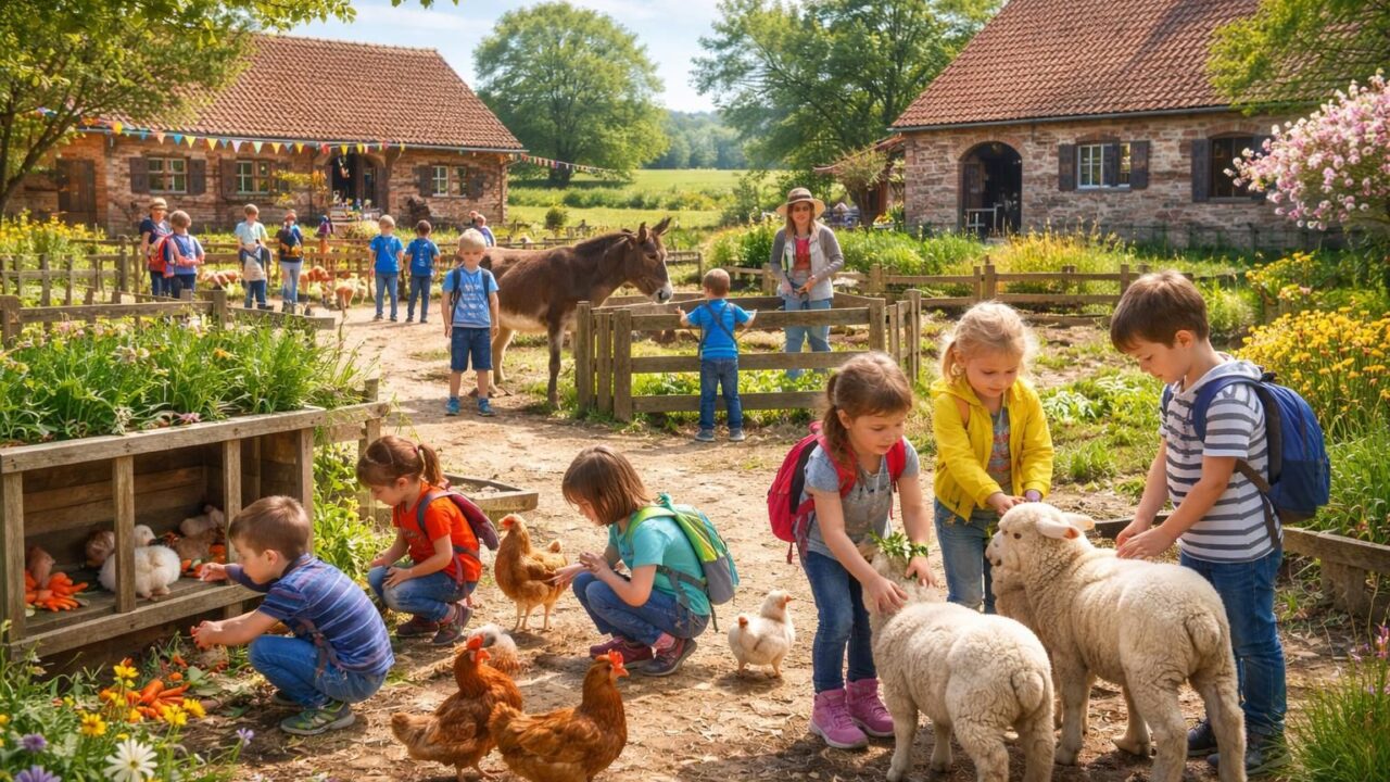 explorez les bienfaits d'une ferme pédagogique à douai pour les enfants : éducation, nature, et expériences ludiques pour un apprentissage enrichissant.