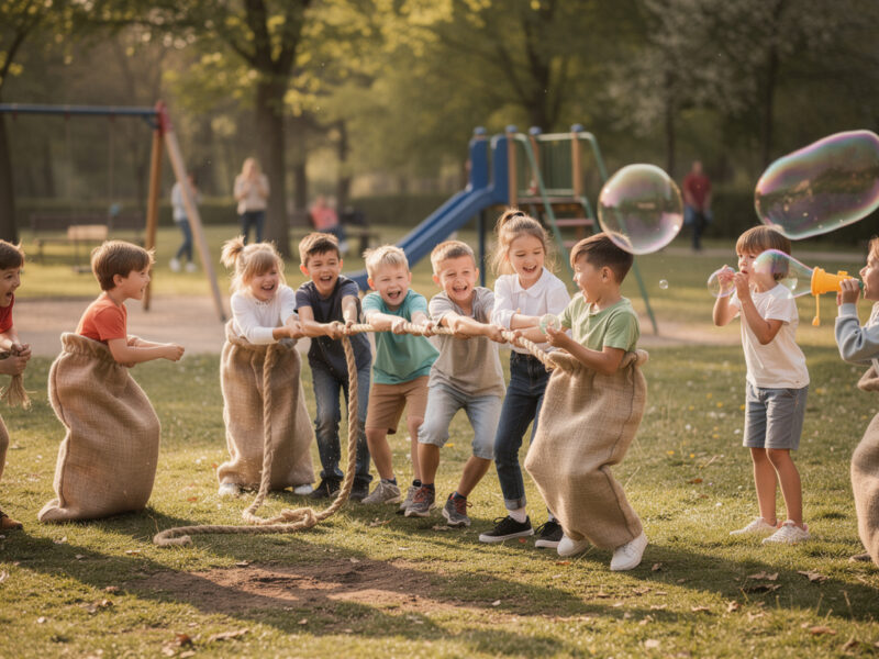 Découvrez les meilleurs jeux en extérieur animés pour vos prochaines fêtes pour enfants