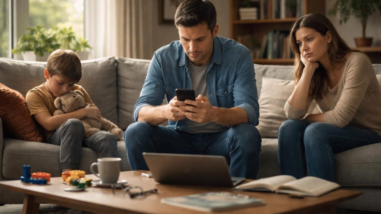 découvrez comment la cyberdépendance influence les relations et la communication au sein de la famille, et explorez des solutions pour préserver l'équilibre familial face aux usages excessifs du numérique.