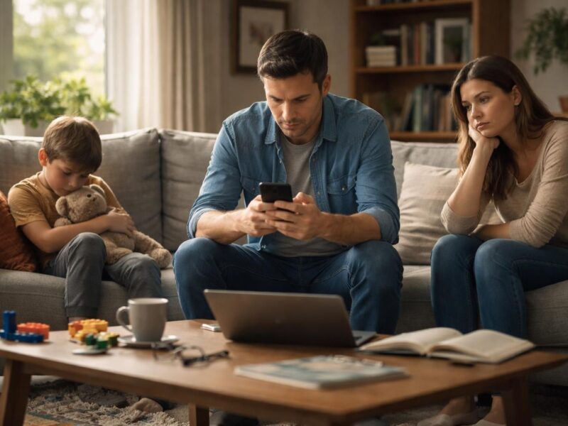 découvrez comment la cyberdépendance influence les relations et la communication au sein de la famille, et explorez des solutions pour préserver l'équilibre familial face aux usages excessifs du numérique.