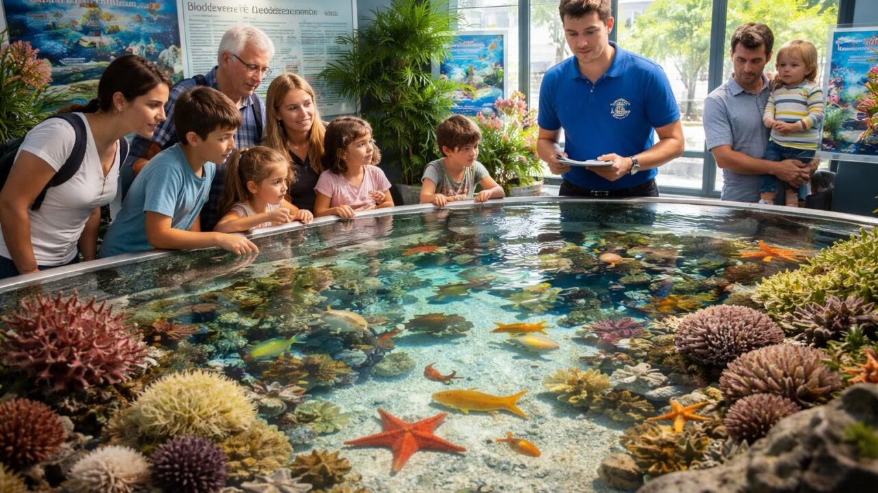 découvrez l'aquarium de gruissan, un espace dédié à l'éducation et à la sensibilisation à la biodiversité marine, idéal pour toute la famille.