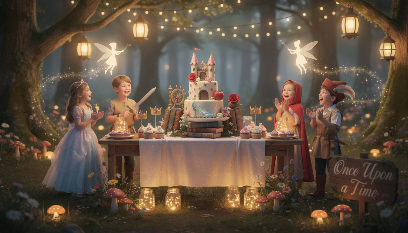 découvrez les meilleures idées pour organiser un anniversaire d'enfant inspiré des contes classiques de notre enfance, avec des activités, décorations et jeux magiques pour une fête inoubliable.