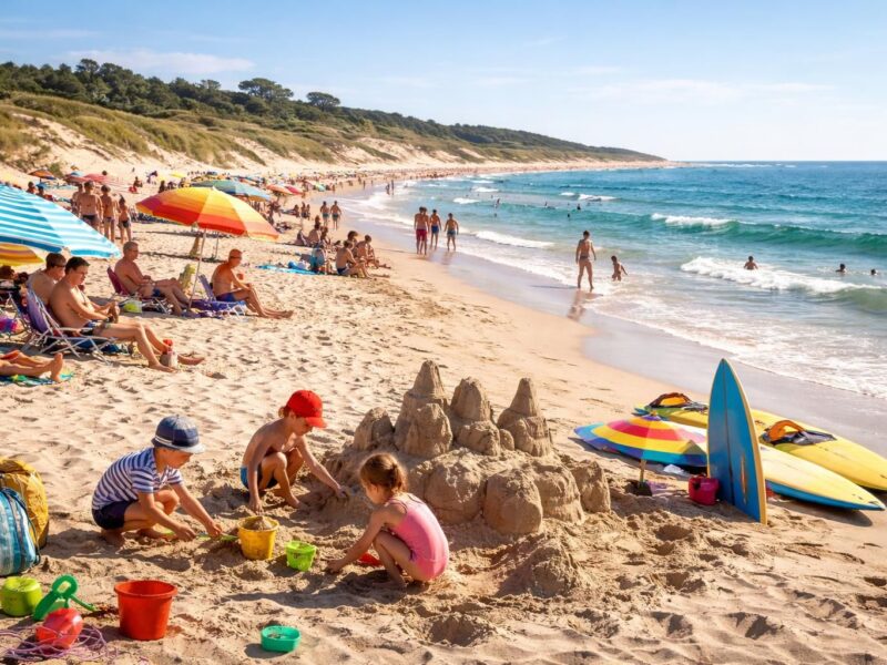 Les meilleures plages à visiter pendant les vacances scolaires à Nantes