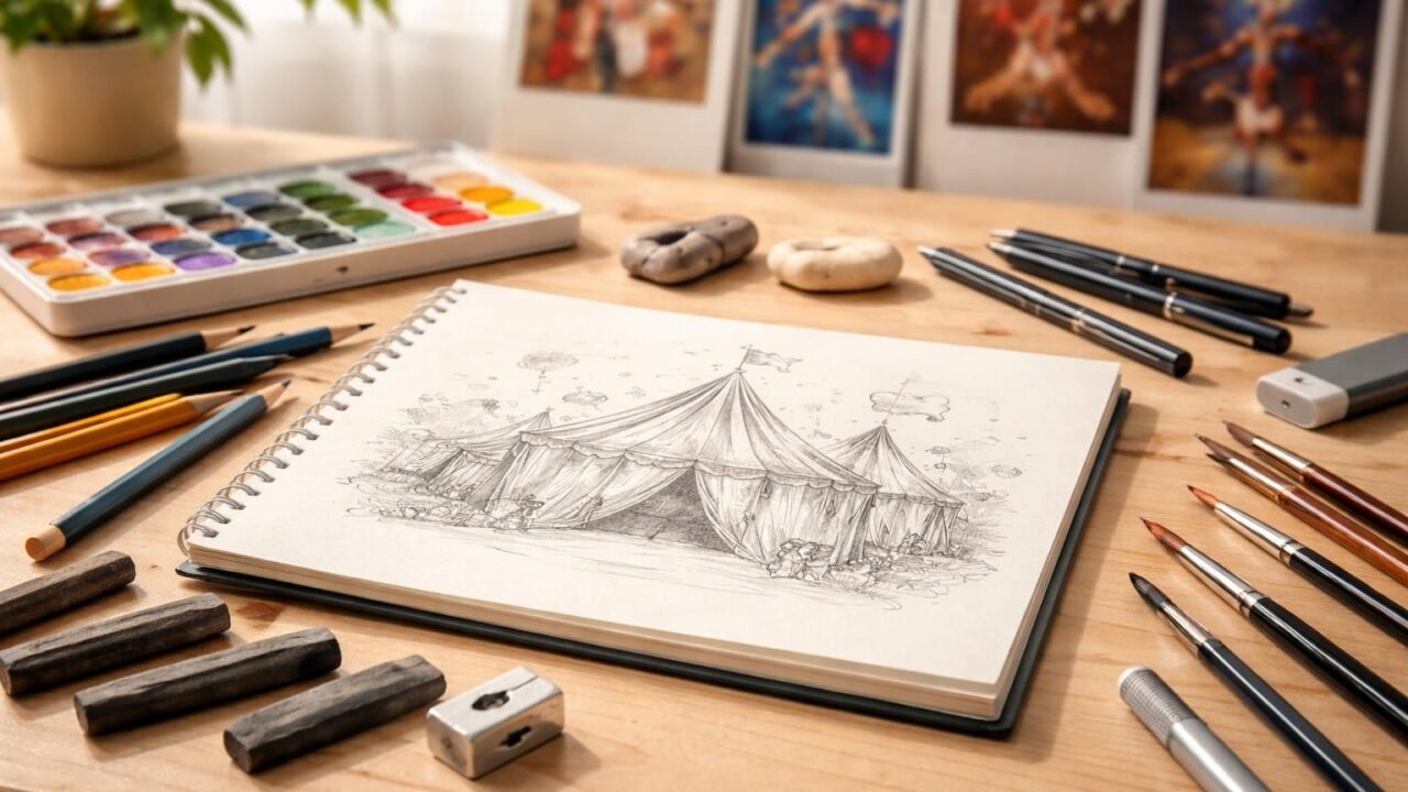 découvrez les outils indispensables pour dessiner le cirque facilement et efficacement, même pour les débutants.