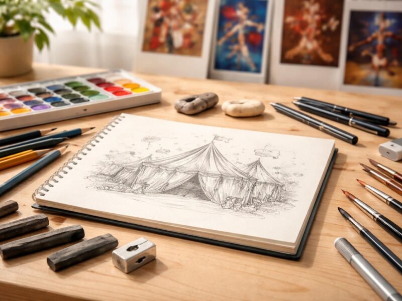 Les outils essentiels pour un dessin du cirque facile et efficace