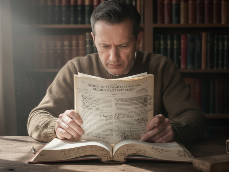 Plongée dans les explications linéaire : décryptage des enjeux littéraires