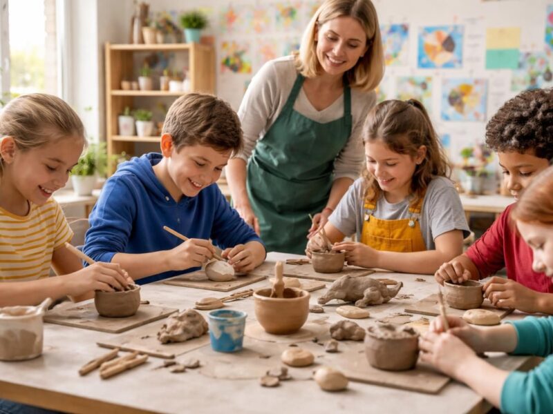 Pourquoi l&rsquo;activité manuelle des 10-12 ans facile est essentielle pour le développement des enfants