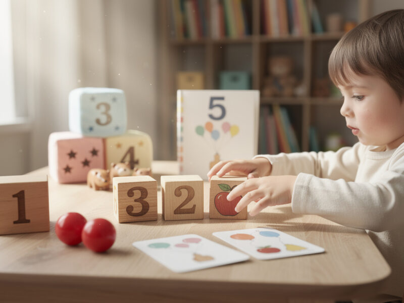 Représentations des nombres de 1 à 5 : stratégies innovantes pour captiver les enfants