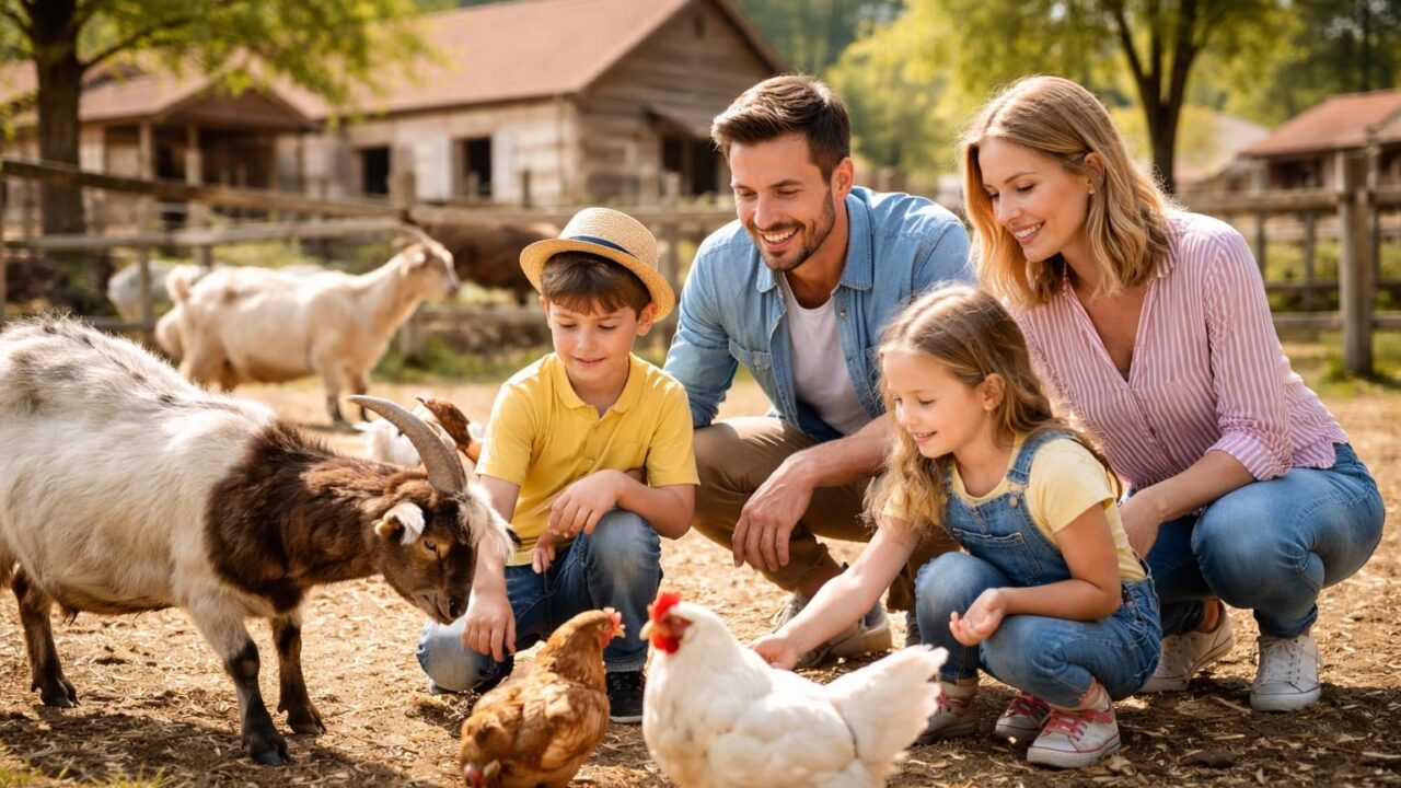 découvrez une expérience unique à vivre en famille à vichy en visitant une ferme pédagogique. apprenez, explorez et profitez d'activités ludiques au contact des animaux et de la nature.