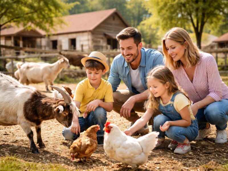 découvrez une expérience unique à vivre en famille à vichy en visitant une ferme pédagogique. apprenez, explorez et profitez d'activités ludiques au contact des animaux et de la nature.