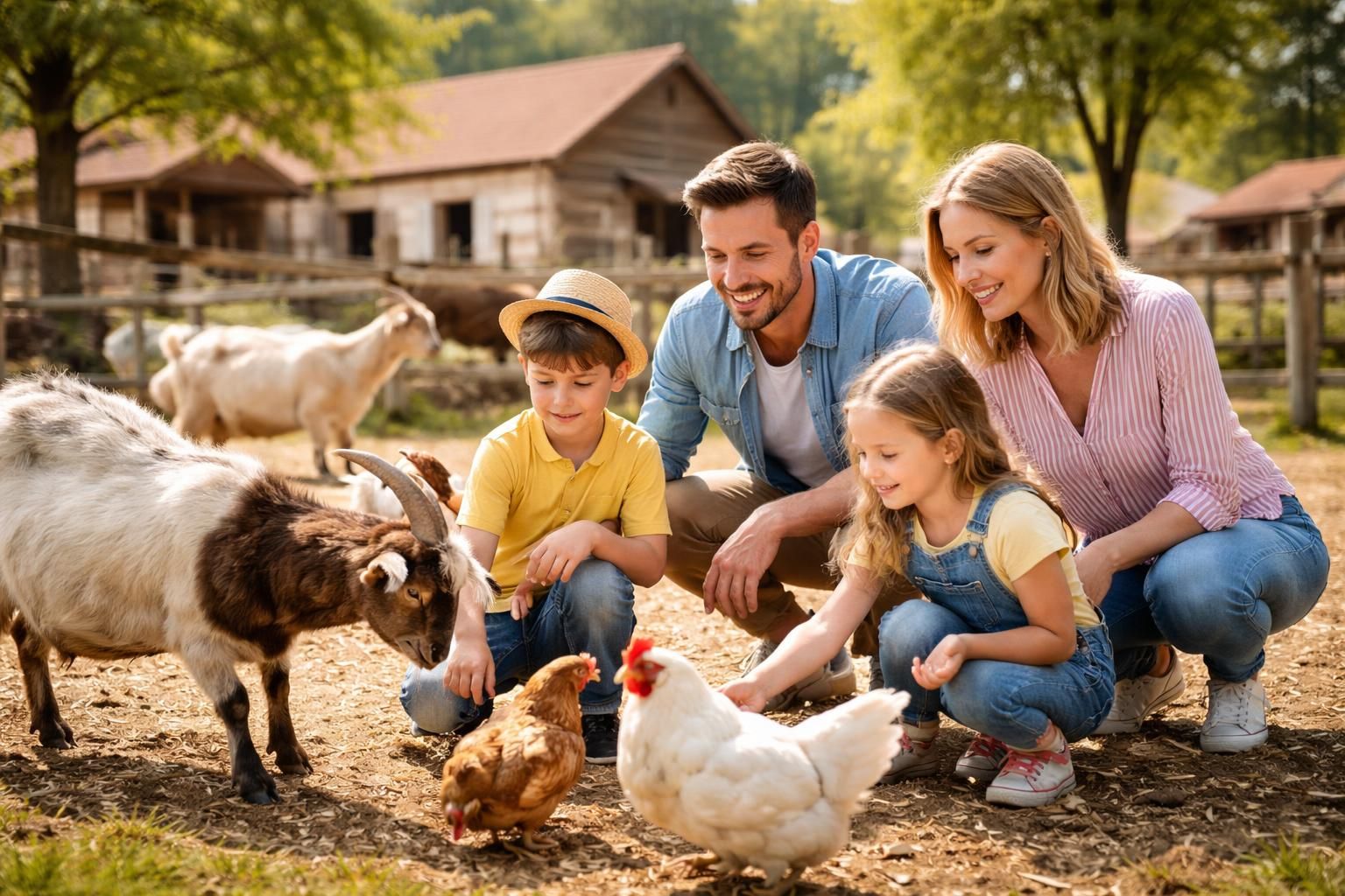 découvrez une expérience unique à vivre en famille à vichy en visitant une ferme pédagogique. apprenez, explorez et profitez d'activités ludiques au contact des animaux et de la nature.