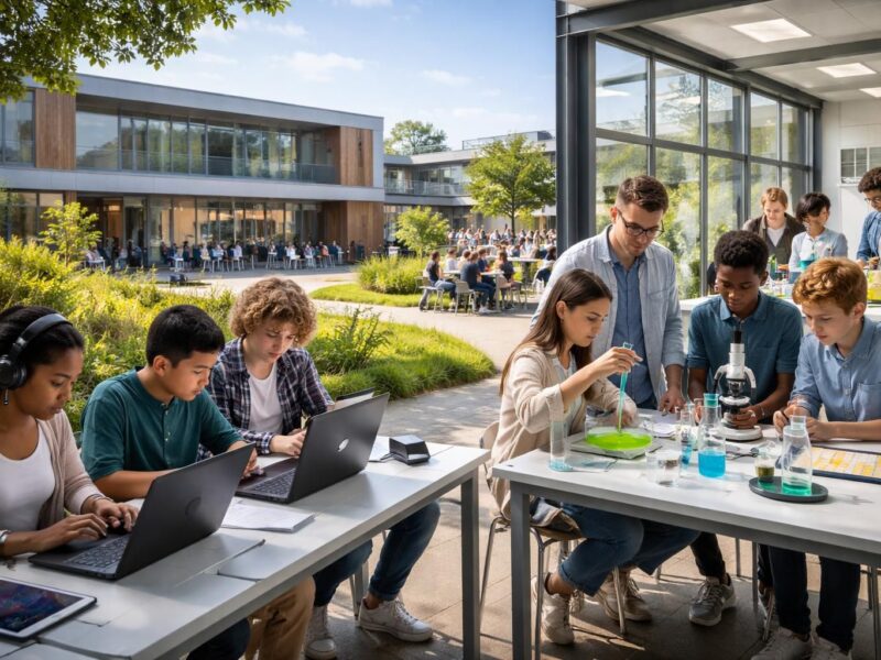Comment mon CLG dans l&rsquo;Essonne prépare les élèves pour l&rsquo;avenir