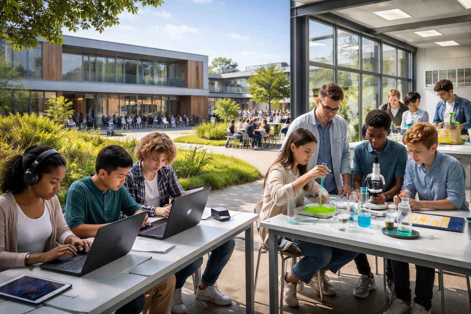 découvrez comment mon collège dans l'essonne prépare les élèves aux défis de demain grâce à des méthodes innovantes et un accompagnement personnalisé.