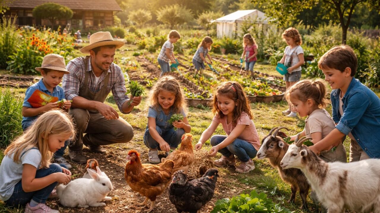 découvrez comment une ferme pédagogique à berck réinvente l'éducation des enfants en alliant apprentissage, nature et pédagogie active.