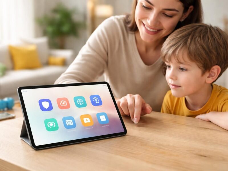 Contrôle parental 2026 : solutions simples à configurer sur Galaxy Tab