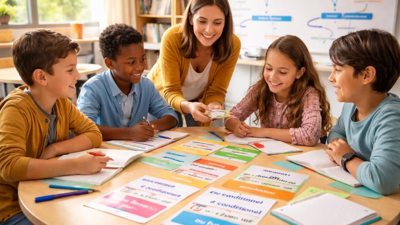 découvrez comment maîtriser le conditionnel et le futur en français de manière ludique, un défi stimulant pour tous les apprenants de la langue.