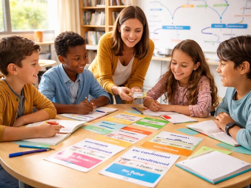 découvrez comment maîtriser le conditionnel et le futur en français de manière ludique, un défi stimulant pour tous les apprenants de la langue.