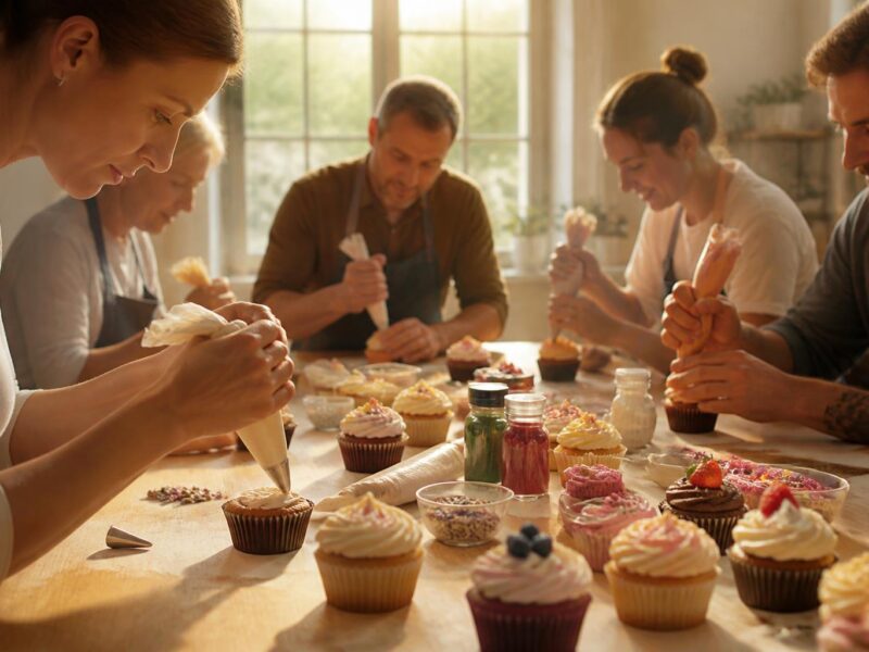 Les bienfaits surprenants d&rsquo;un atelier cupcakes à décorer pour la détente