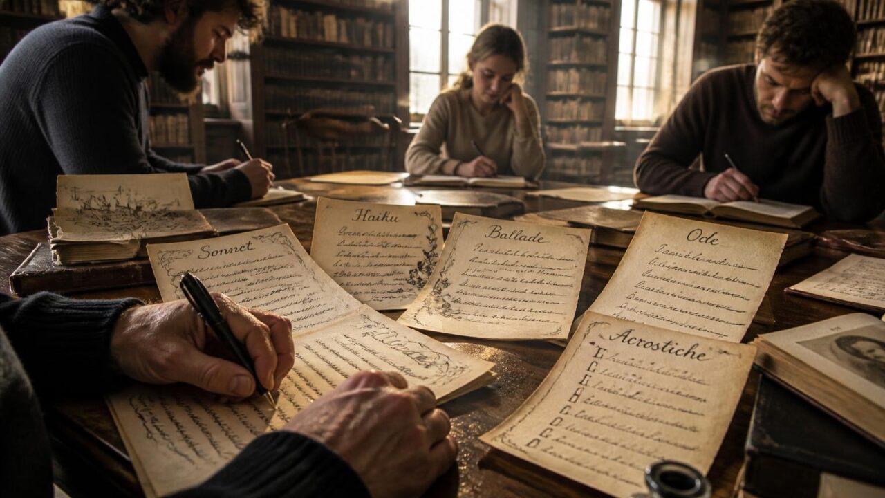 découvrez les différents types de poèmes à connaître pour mieux apprécier la poésie et enrichir votre lecture poétique.