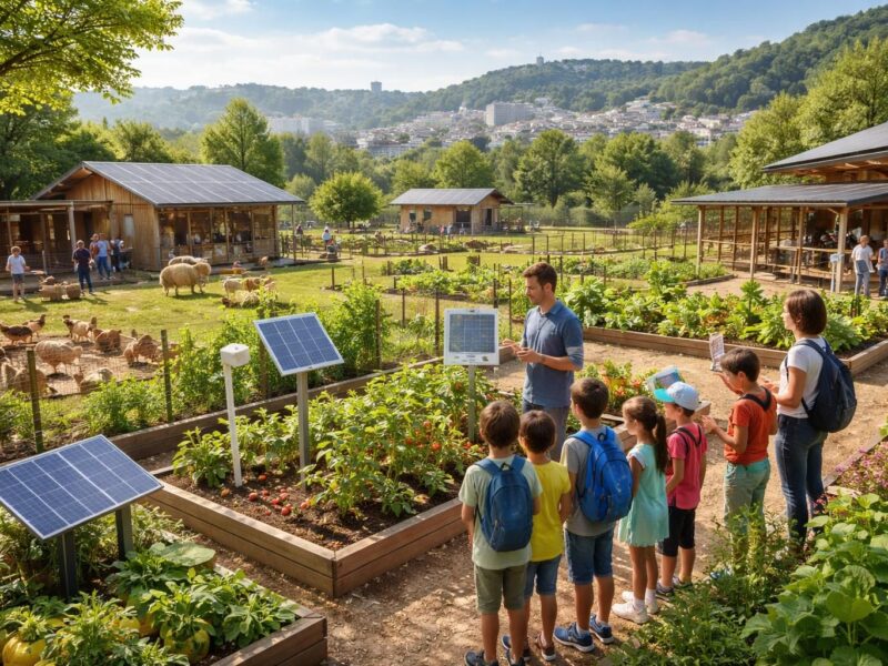 découvrez les programmes innovants d'une ferme pédagogique à besançon, offrant des expériences éducatives uniques pour petits et grands en immersion avec la nature et les animaux.