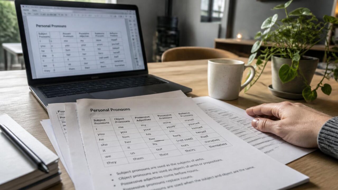 découvrez où télécharger les meilleurs exemples de pronoms personnels anglais en pdf pour faciliter votre apprentissage et améliorer votre maîtrise de l'anglais.